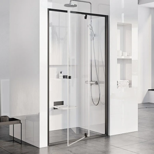 Душевая дверь в нишу RAVAK Pivot PDOP2-120 03GG0300Z1 120х190 см прозрачное стекло распашная